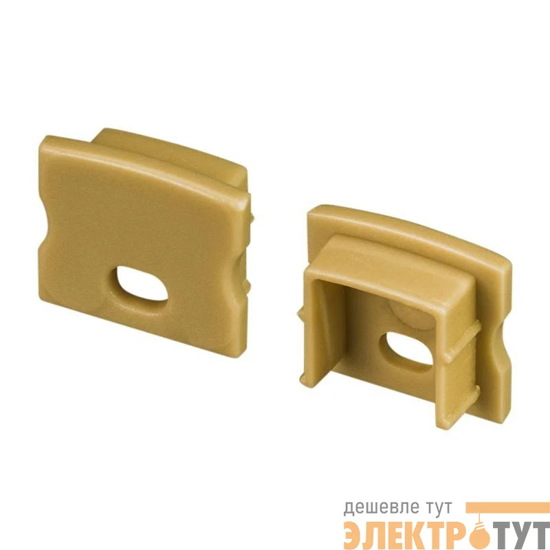 Заглушка ARH-LINE-1715 с отверстием GOLD пластикArlight 039995