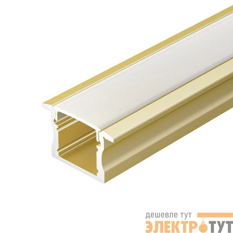 Профиль ARH-LINE-2315-F-2000 ANOD GOLD L2000 алюм. Arlight 039991