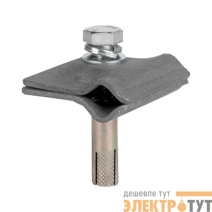 Зажим прута универсальный LP-G3103 (45х45мм) с анкером HZ EKF lp-51516