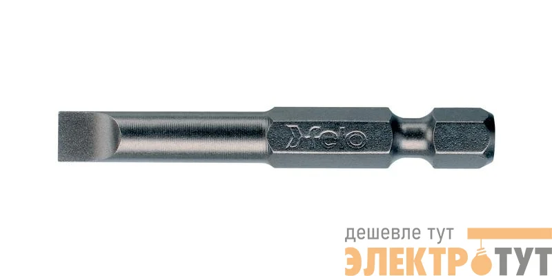 Бита плоская шлицевая Industrial E6.3 SL5.5х1.0 (уп.10шт) FELO 03052510