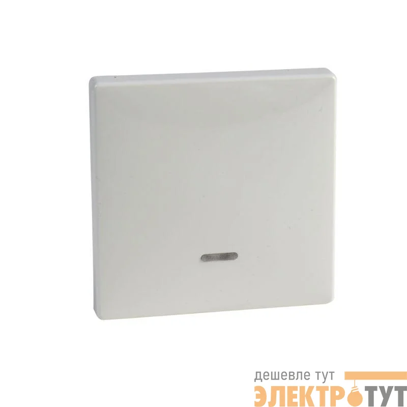 Клавиша с окошком для свет. инд. Merten бел. SchE MTN438019