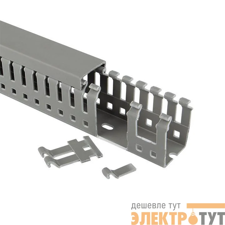 Кабель-канал перфорированный 60х100 L2000 пластик PROxima EKF kk60-100