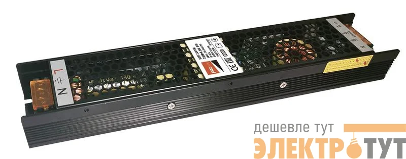Блок питания для светодиодной ленты 200Вт 8.3А 24В IP20 BSPS DIM диммир. метал. Pro+ JazzWay 5035577