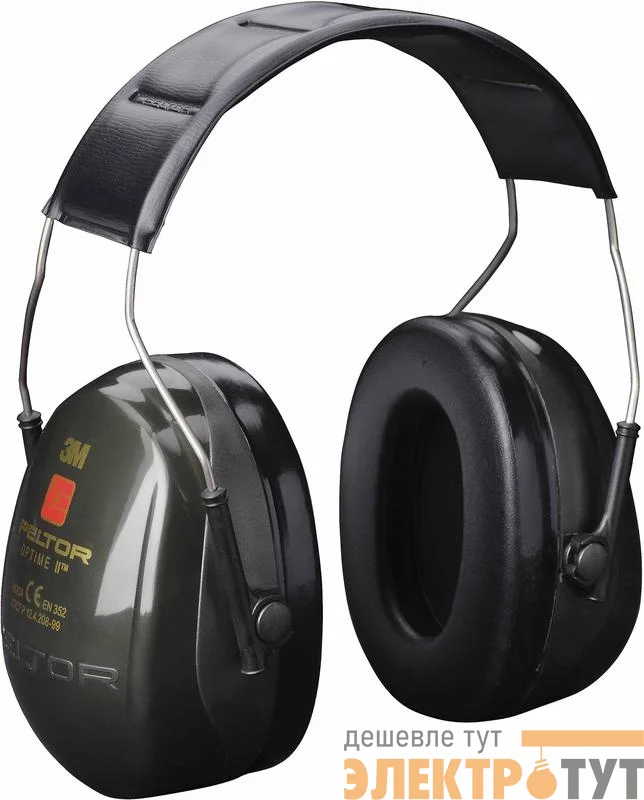 Наушники противошумные со стандартным оголовьем PELTOR™ Optime™ II H520A-407-GQ 3М 7000039619