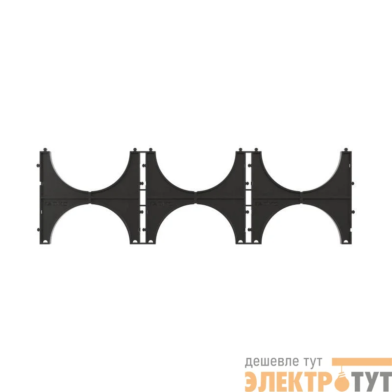 Кластер тройной для двустен. труб d110мм DKC 025113