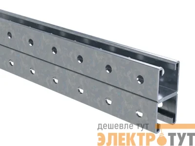 Профиль С-образный двойной 41х41 L500 сталь 2.5мм гор. оцинк. DKC BPD4105HDZ