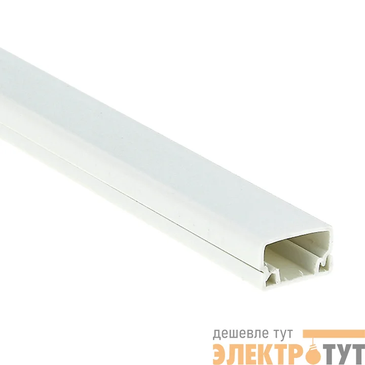 Кабель-канал 20х10 L2000 пластик Plast PROxima EKF kk-20-10
