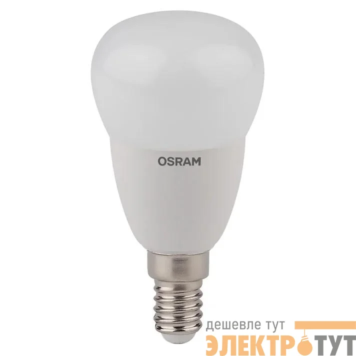 Лампа светодиодная LED STAR CLASSIC P 40 5W/827 5Вт шар 2700К тепл. бел. E14 470лм 220-240В матов. пласт. OSRAM 4052899971615
