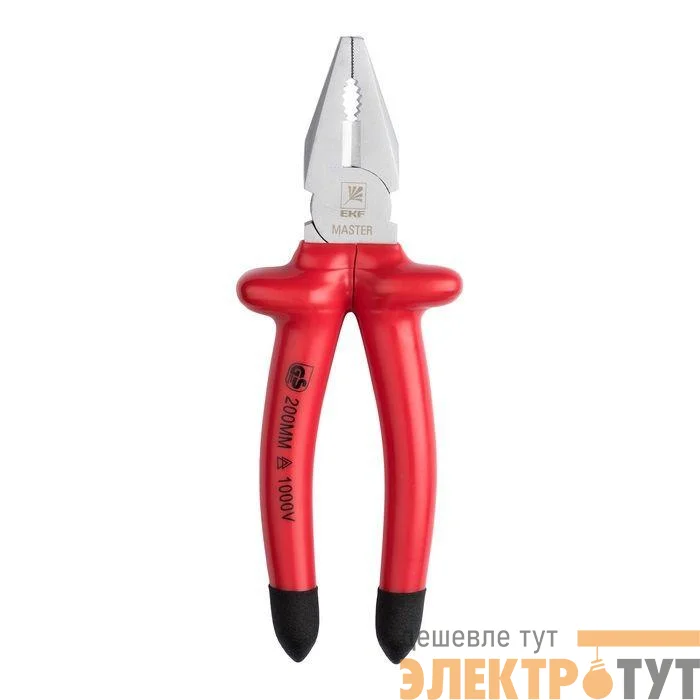 Пассатижи 200мм Master 1000В Basic EKF pas-200-mas-in