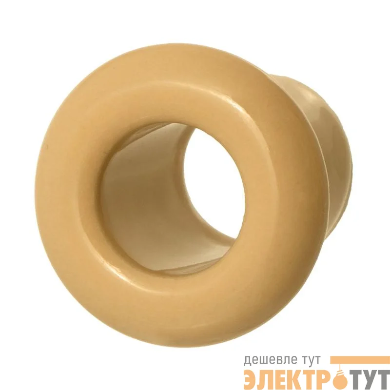Втулка (проход через стену) керамика песочн. зол. (уп.32шт) Bironi R1-651-019-32