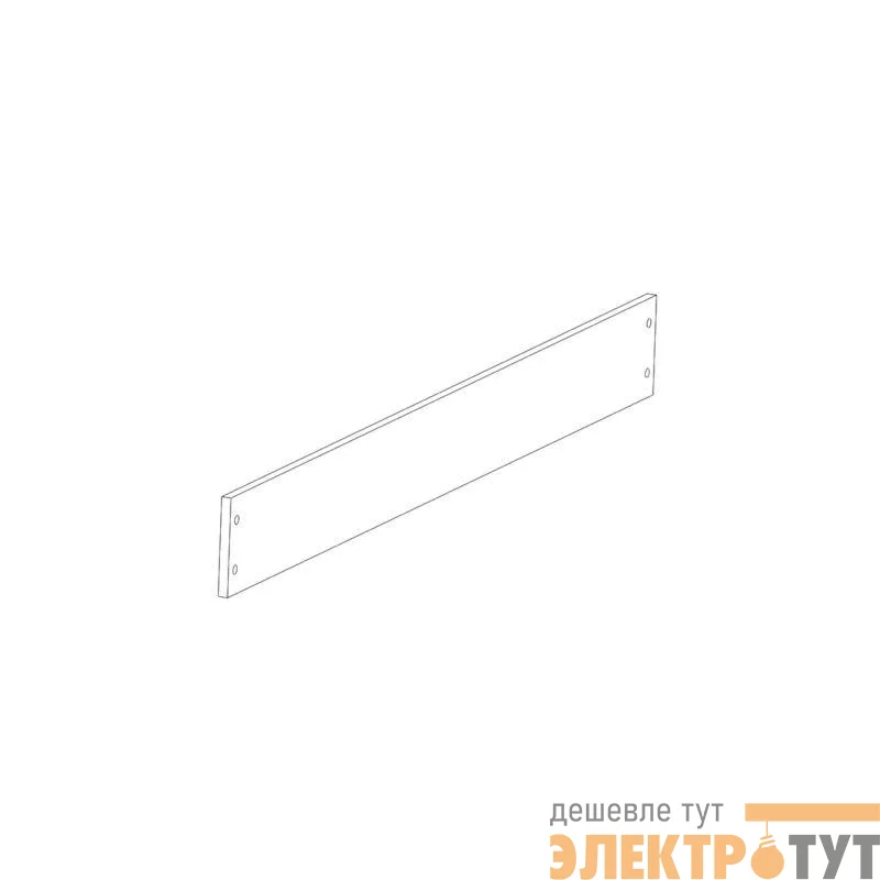 Изолятор опорный перфорированный 1000мм (уп.1шт) DKC R5BBSD10