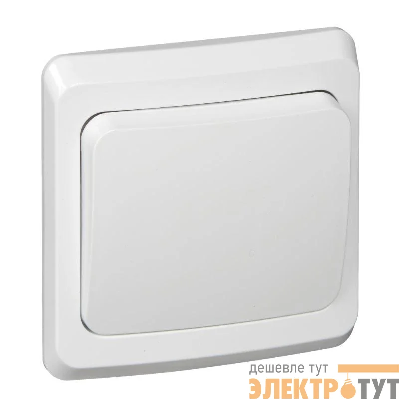 Переключатель проходной 1-кл. СП Этюд 10А IP20 бел. SE BC10-004B