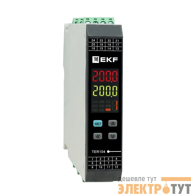 Измеритель-регулятор температуры EKF TER104-D-T-R