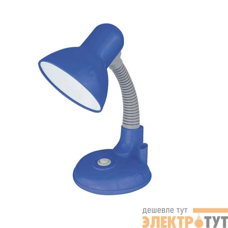 Светильник UF-315 С06 настол. 230В 60Вт син. Ultraflash 12991