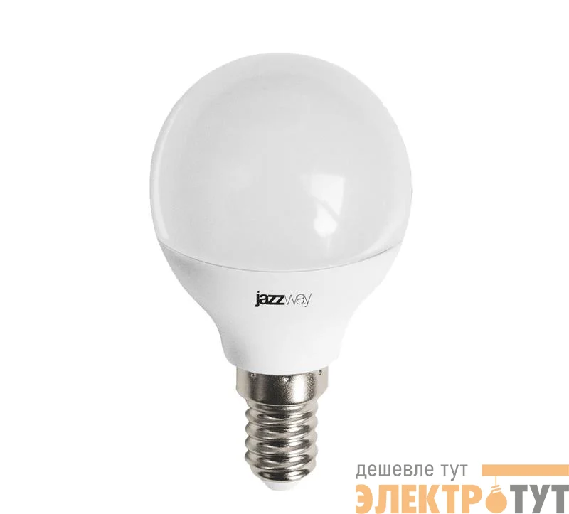 Лампа светодиодная PLED-LX G45 8Вт 5000К E14 JazzWay 5028623