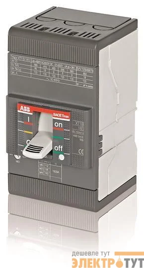 Выключатель авт. 3п XT1B 160 TMD125-1250 125А 3p F F ABB 1SDA066808R1