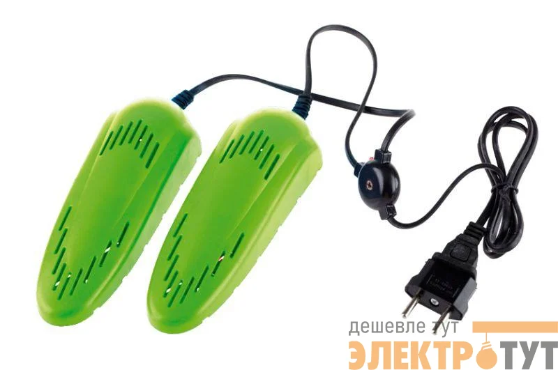 Сушилка электрич. для детской обуви ELX-SD01-C16 10Вт 220-240В салат. Ergolux 13979