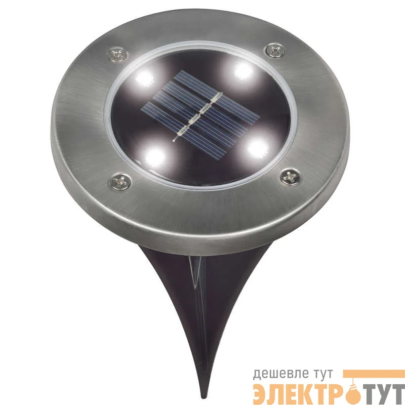 Светильник садовый USL-F-171/PT130 INGROUND IP44 солнечная батарея Uniel UL-00004274
