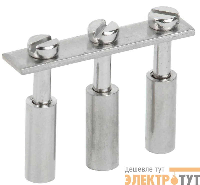 Перемычка центральная для КВИ-10кв.мм 3PIN IEK YZN30Q-010-3P