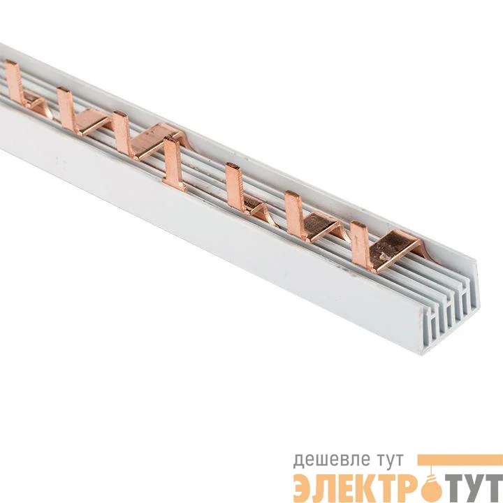 Шина соединительная PIN 4ф 63А мед. изол. 54мод (дл.1м) EKF pin-04-63
