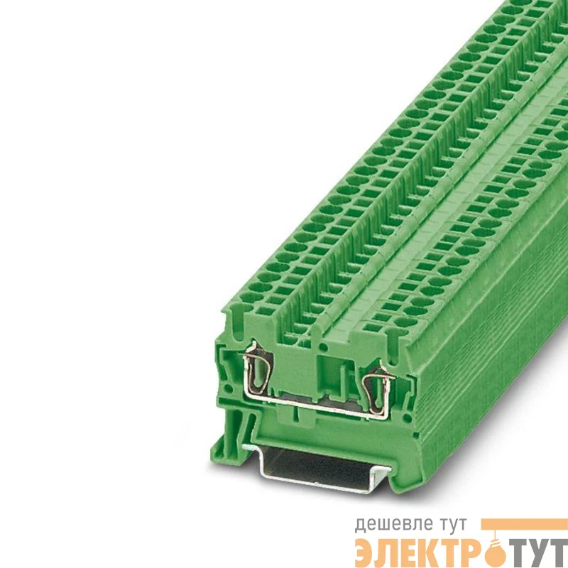 Клемма проходная КНЗ 2.5-2-З СТЭЗ 10000019