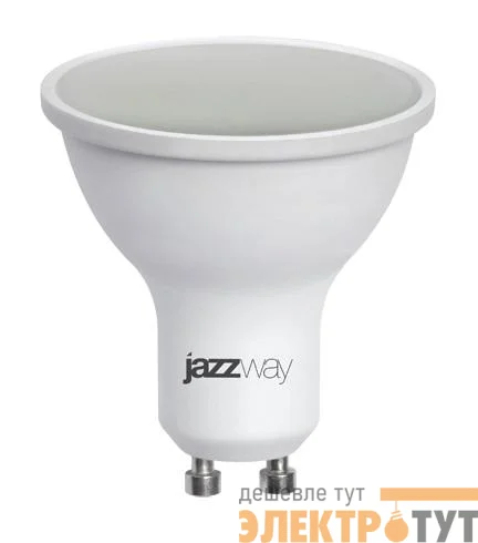 Лампа светодиодная PLED-SP 7Вт PAR16 5000К холод. бел. GU10 520лм 230В JazzWay 1033574