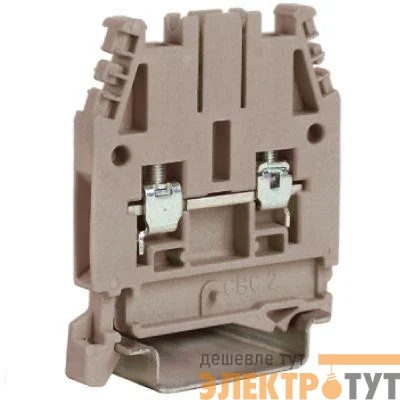 Клемма зажим. CBC.2(Ex)i 2.5кв.мм син. DKC ZCBI02