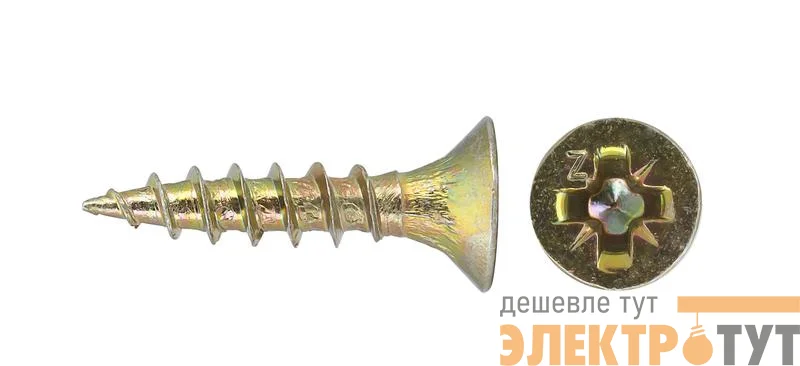 Саморез ШУж 2.5х16 потайная головка (уп.25шт) Tech-Krep/Zitar 102468