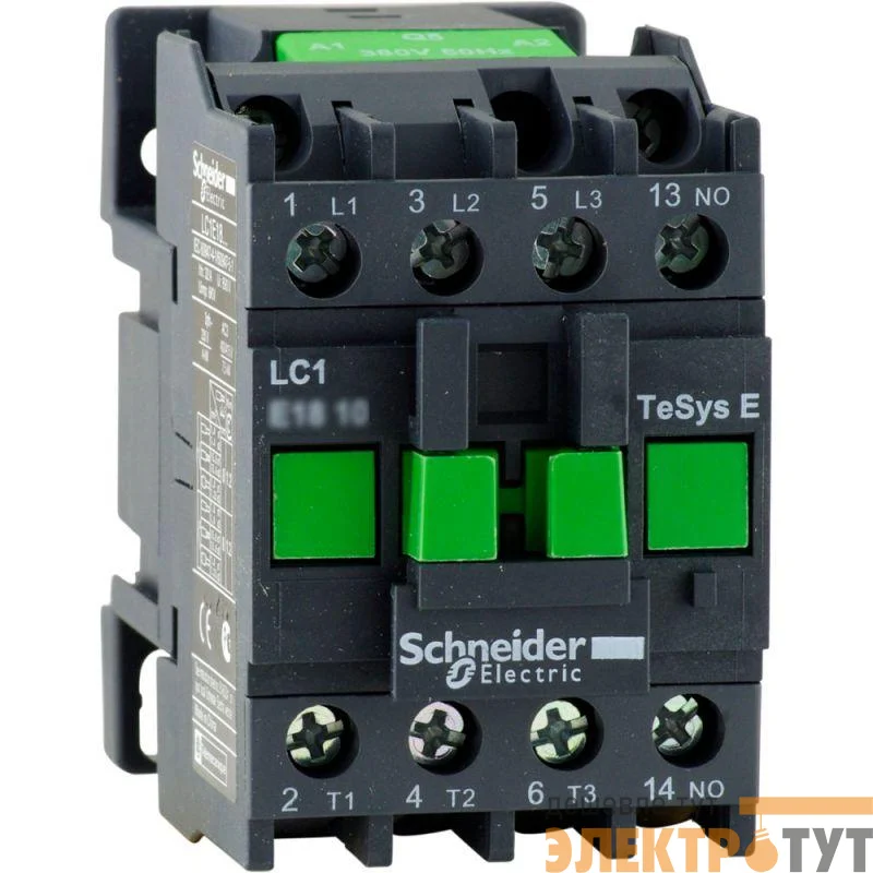 Контактор 3п 25А 1НО 380В AC TeSys E SchE LC1E2510Q5