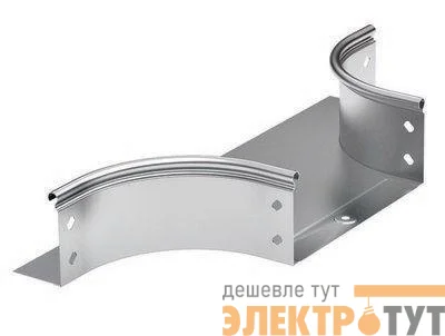 Ответвитель для лотка Т-образ. горизонт. DL 500х50 в комплекте с крепеж. эл. цинк-ламель DKC 36240KZL