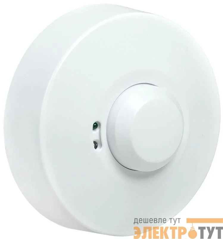 Детектор движения ДД-МВ 101 1200Вт 360град. 8М IP20 бел. IEK LDD11-101MB-1200-001