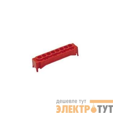 Колпачок изол. 8 отверстий 85мм красн. SchE 13584
