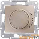 Механизм светорегулятора поворотного СП Sedna 25-325Вт/В.А емкостн. титан SchE SDN2200668
