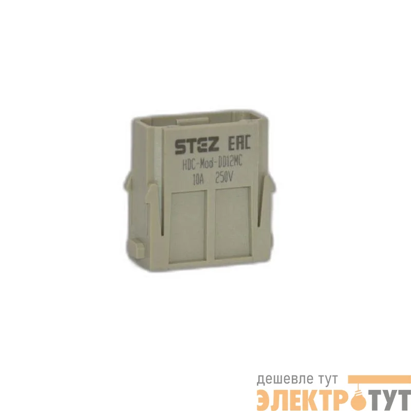 Вставка контактная модульная HDC-MOD-DD12MC СТЭЗ 187150265