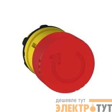 Кнопка аварийной остановки 22мм с повор. красн. SchE ZB5AS834