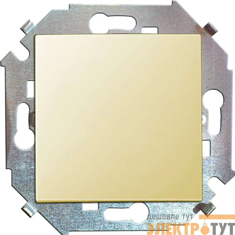 Выключатель 1-кл. СП Simon 15 16А IP20 винтов. зажим механизм сл. кость Simon 1591101-031