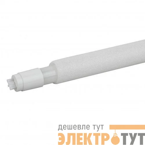 Лампа светодиодная RED LINE LED T8-20W-865-G13-1200mm NTB 20Вт T8 трубчатая 6500К холод. бел. G13 неповорот. стекл. Эра Б0056907