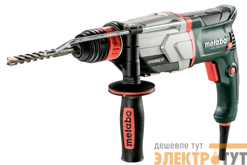 Перфоратор KHE 2660 Quick 3х-р SDS+850Вт 3.0Дж+БЗП Metabo 600663500