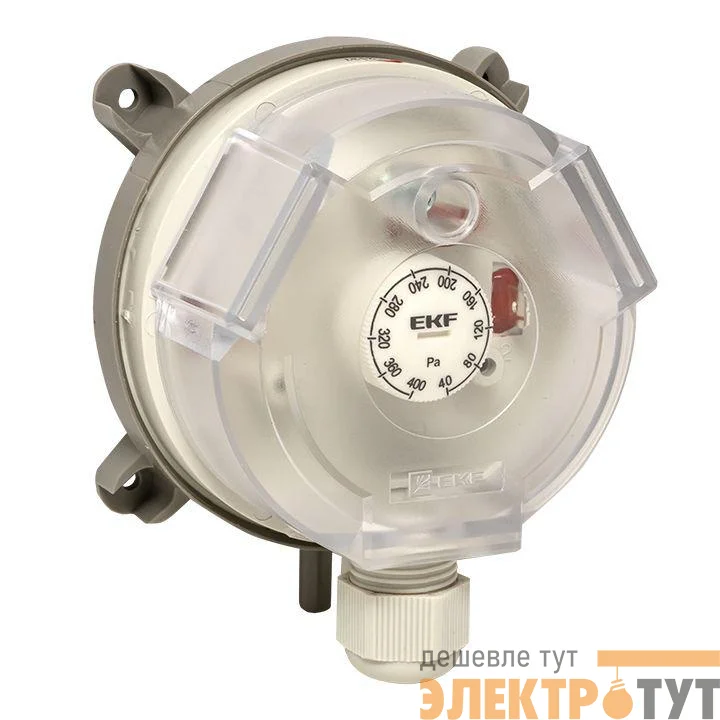Реле перепада давления RVG-10-400 (400Па) EKF RVG-10-400