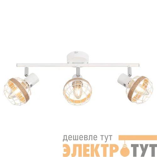 Светильник Anselma 7034-703 3хE14 40Вт настенно-потолочный спот поворотный Rivoli Б0051976