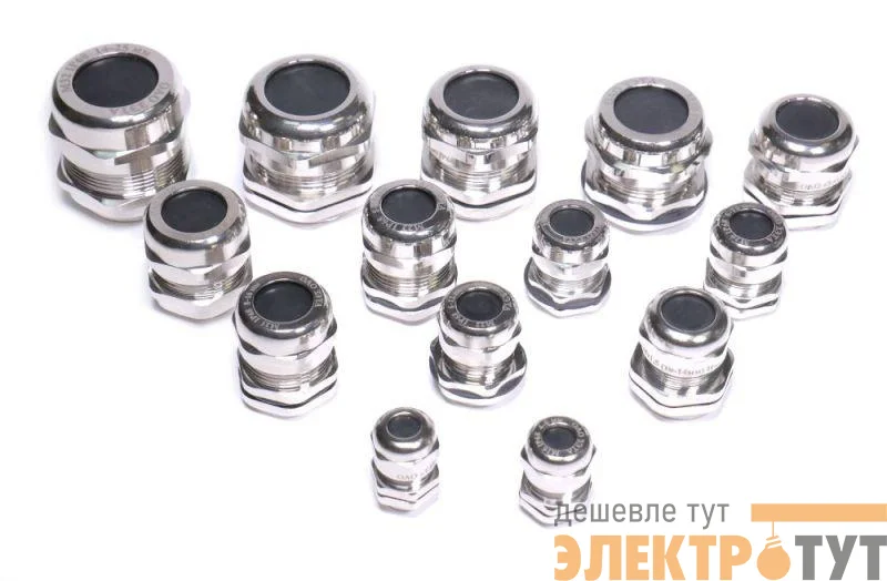 Ввод кабельный М25 латунь Dкаб. 13-18 IP68 ЗЭТАРУС zeta30118