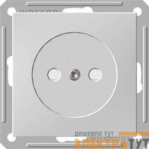 Механизм розетки 1-м СП W59 16А IP20 защ. шторки без заземл. бел. SchE RS16-151-1-86