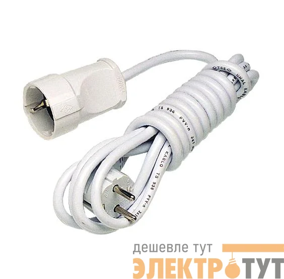 Удлинитель 1х15м с заземл. Makel 10018