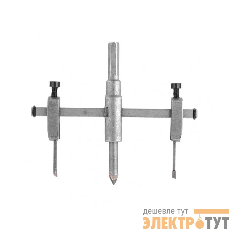 Сверло по кафелю и плитке балеринка регулируемое 30-130мм Kranz KR-91-0656