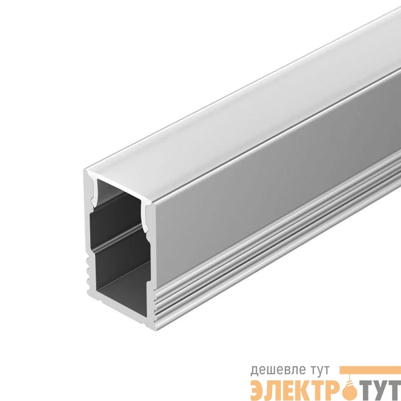 Профиль SL-MINI-8-H12-2000 ANOD+OPAL L2000 с экраном алюм. Arlight 036833