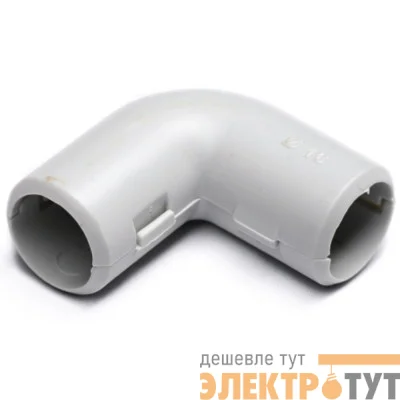 Поворот на 90град. для жестких труб d20 разъемн. IP40 DKC 50520