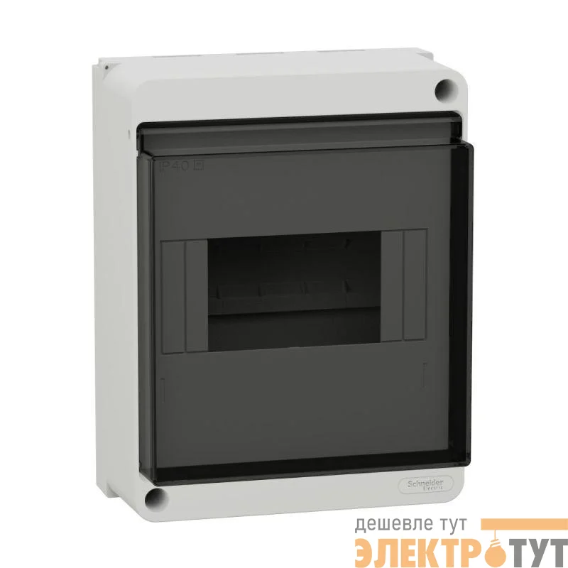 Бокс навесной ОП City9 Box XS 6мод. с прозр. дверцей SE EZ9EAB106