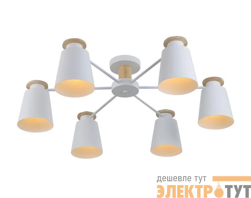 Люстра Adna 9112-306 6хЕ27 40Вт модерн Rivoli Б0053436