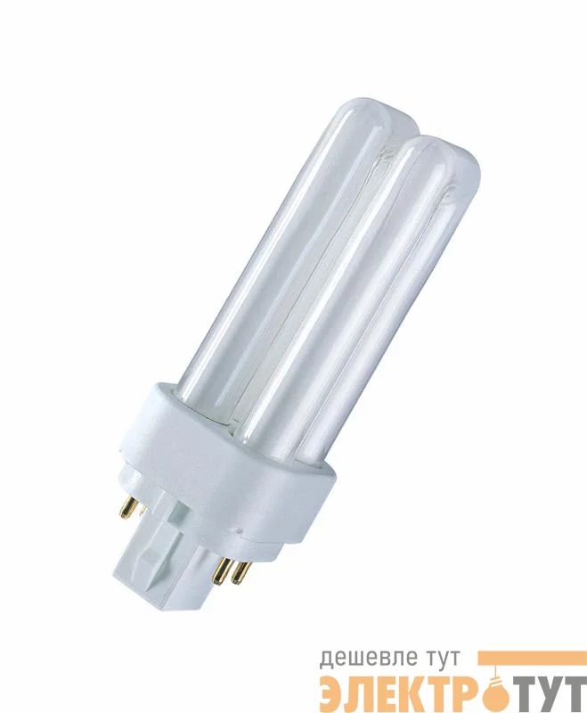 Лампа люминесцентная компактная DULUX D 13Вт/830 G24d-1 OSRAM 4099854122842