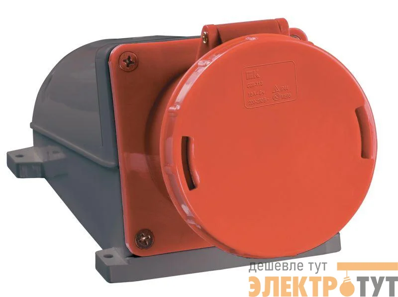 Розетка ОП 125А 380В 3P+PE+N ССИ-145 IP54 ИЭК PSR12-125-5